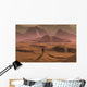 Lone Figure Explorer Watching Wall Decal