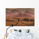 Lone Figure Explorer Watching Wall Decal