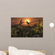 Group Feathered Carnivorous Velociraptors Wall Decal