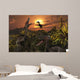 Group Feathered Carnivorous Velociraptors Wall Decal