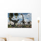 Carnivorous Allosaurus Confronts Diplodocus Wall Decal