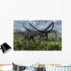 Two Giant Diplodocus Herbivore Wall Decal
