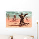 Surreal Look Petrified Prehistoric Wall Decal