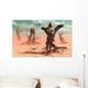 Surreal Look Petrified Prehistoric Wall Decal