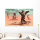 Surreal Look Petrified Prehistoric Wall Decal