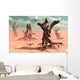 Surreal Look Petrified Prehistoric Wall Decal