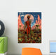 Alien Being State Meditation Wall Decal