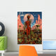 Alien Being State Meditation Wall Decal