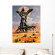 Crucifixion Messianic Martyr Alternate Wall Decal