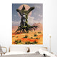 Crucifixion Messianic Martyr Alternate Wall Decal