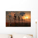 Ghostly Robotic Army Is Wall Decal