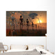 Ghostly Robotic Army Is Wall Decal