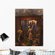 Alien Reptoid Being Exploring Wall Decal