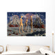 Group Alien Reptoid Beings Wall Decal