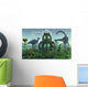 Reptoid Alien Colonist Work Wall Decal