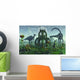 Reptoid Alien Colonist Work Wall Decal