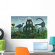 Reptoid Alien Colonist Work Wall Decal