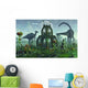 Reptoid Alien Colonist Work Wall Decal