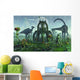 Reptoid Alien Colonist Work Wall Decal