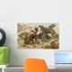 Living Fossils Triceratops and Wall Decal