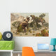 Living Fossils Triceratops and Wall Decal