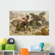 Living Fossils Triceratops and Wall Decal