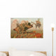 Living Fossils Stegosaurus and Wall Decal