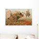 Living Fossils Stegosaurus and Wall Decal