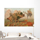 Living Fossils Stegosaurus and Wall Decal