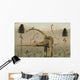 Living Fossilized Omeisaurus Sauropod Wall Decal Design 2