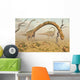 Living Fossilized Omeisaurus Sauropod Wall Decal Design 1