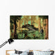 Astronaut Wades through Swamp-like Wall Decal