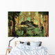 Astronaut Wades through Swamp-like Wall Decal