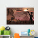 Pyramids Used as Communication Wall Decal