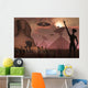 Pyramids Used as Communication Wall Decal