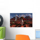 Alien Being Watches Human Wall Decal