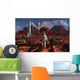 Alien Being Watches Human Wall Decal