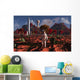 Alien Being Watches Human Wall Decal