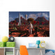 Alien Being Watches Human Wall Decal