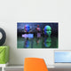 Three Robots Link to Wall Decal