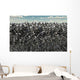 Large Gathering Robots about Wall Decal