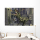Cloned Allosaurus Being Sedated Wall Decal