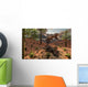 T-rex Comes across Carcass Wall Decal