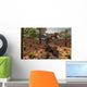 T-rex Comes across Carcass Wall Decal