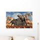 Tyrannosaurus Rex and Triceratops Wall Decal