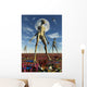 Alien Reptoid Beings Wearing Wall Decal
