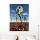 Alien Reptoid Beings Wearing Wall Decal