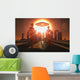 Alien Interdimensional Beings Recharge Wall Decal Design 1