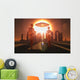 Alien Interdimensional Beings Recharge Wall Decal Design 1