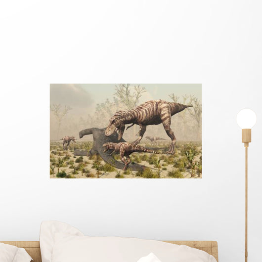 Family T Rex Dinosaurs Wall Decal